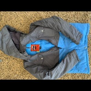 Lightly used large kids Burton ski jacket